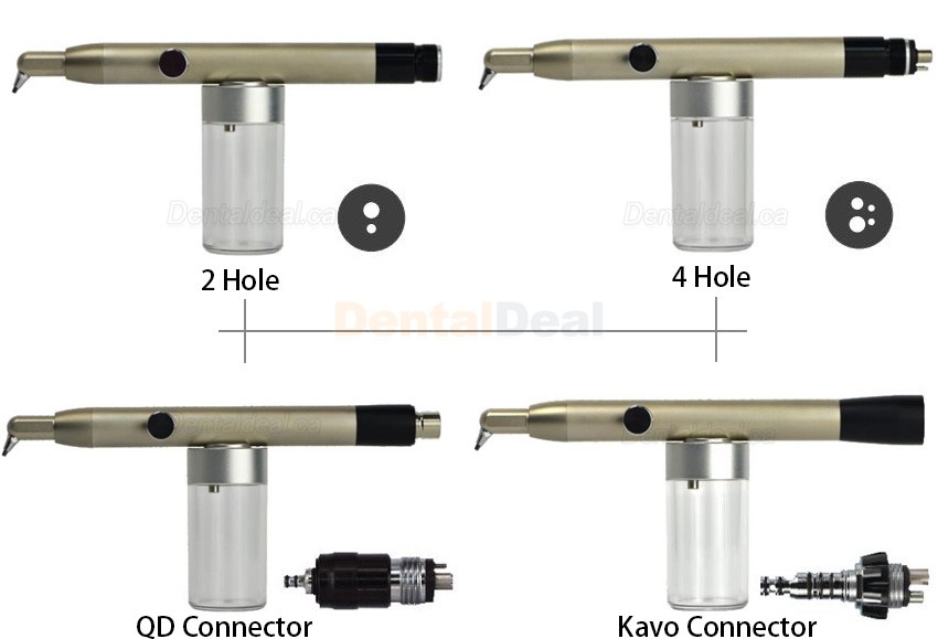 Alumina Dental Lab Sandblaster Machine (2 hole / 4 hole / QD Connector / kavo Connector)